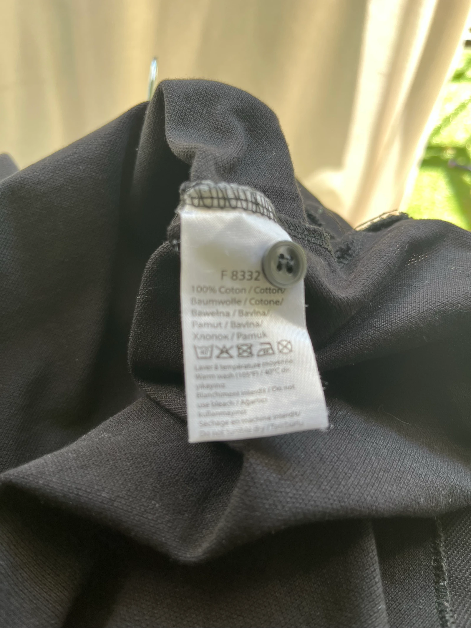 Polo Lacoste regular fit homem preto tamanho M/L – photo 4